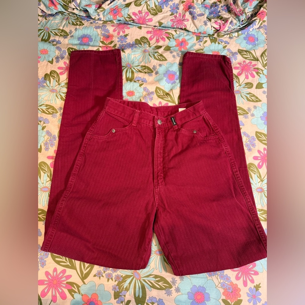 Reebok Women's Red Jeans